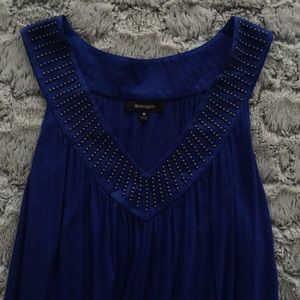 Express blouse, size M, color Deep Blue